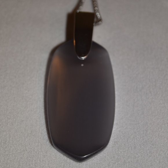 Kendra Scott Lilac Cat's Eye & Silvertone Inez Pendant Necklace - Picture 4 of 8